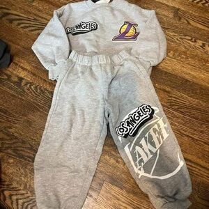 Zara Boys LA Lakers Sweatset size 5